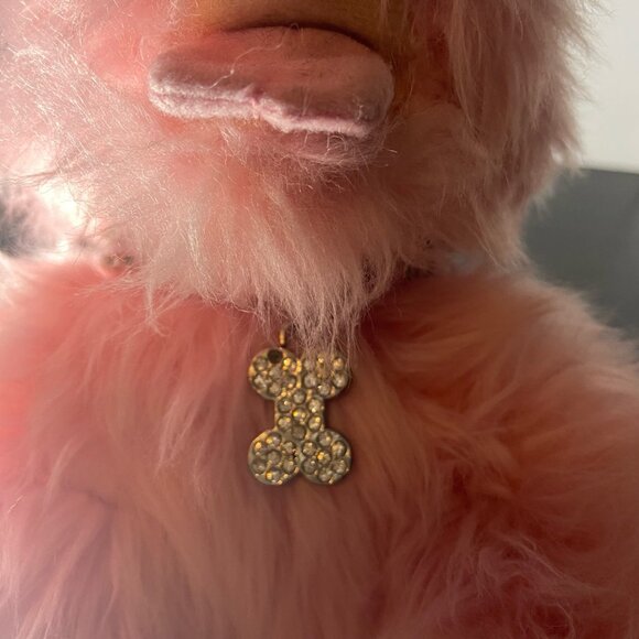 Build-A-Bear Pink Shaggy Terrier Dog Plush – Retired – 16” - Picture 7 of 8